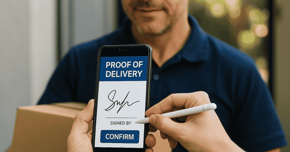 Proof of Delivery Software what to Look for