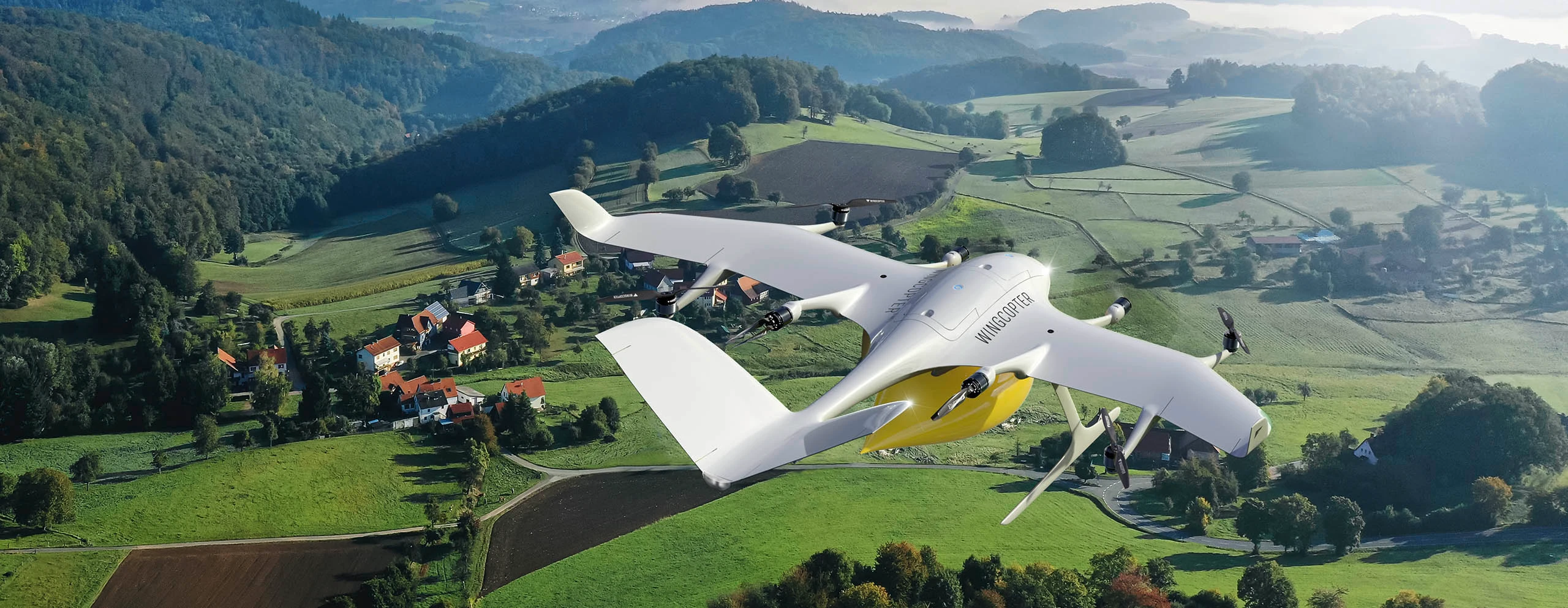 Wingcopter Drones for Deliveries Trialed in Germany